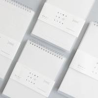 ราคา A5 Flip-Up Grid Coil Notebook B5 Transparent Grid Notepad นักเรียนใช้สมุดบันทึกตารางเรียบง่ายเส้นแนวนอนว่างเปล่า (40968125121)