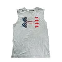 ราคา Thrifthabor - เสื้อกล้าม Under Armour SIZE M มือสองแท้ 100% เหมือนใหม่ จากชอปเมกา ผ้าคอตตอน | 2ND HAND UNDER ARMOUR (42118647707)