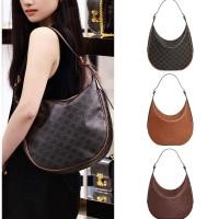 ราคา Celine/HELOISE/หนังวัว/กระเป๋าสะพาย/กระเป๋าถือ/ของแท้ 100% (24033101542)