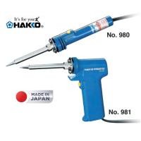 ราคา Hakko No.980/981 (20/130W) หัวแร้งบัดกรี ด้ามปากกา/ด้ามปืน เร่งความร้อนได้ ของแท้ 100% Made in JAPAN (10507005912)
