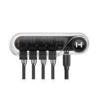 ราคา USB HUB HYTE POWERED UNIVERSAL Internal led ยูเอสบีฮับ (28239076366)