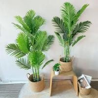 ราคา ต้นปาล์ม(รุ่นพิเศษ) ต้นไม้ประดิษฐ์ ต้นปาล์มหมากเหลือง ไม้ประดับไม้มงคล ตกแต่งบ้านและสวน ZTP (26930777432)