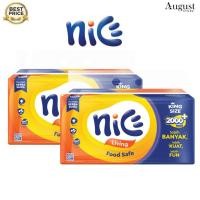 ราคา [2 PACK] ไนซ์ ทิชชู่ เนื้อหา 2000 แผ่น / 2 ชั้น / 1 กิโลกรัม / ไนซ์ กษัตริย์ ขนาด (43120887869)
