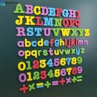 ราคา HANWA หมายเลขตัวอักษรแม่เหล็ก, Uppercase/Lowercase Letter แม่เหล็กติดตู้เย็น, 123 เลข ABC เด็กตัวอักษรแม่เหล็ก (43564308094)