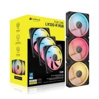 ราคา CORSAIR iCUE LINK LX120-R RGB BLACK 3x120mm STARTER KIT : CO-9051050-WW (26729551740)