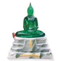 ราคา หลวงพ่อโสธรแก้วใส สีเขียว ประจำวันเกิด (หน้าตัก 5นิ้ว สูง23ซม.) ด้านในหน้าอกพระพุทธรูปบรรจุองค์พระแก้วมรกต บูชา 1 ได้ถึง (20110753614)