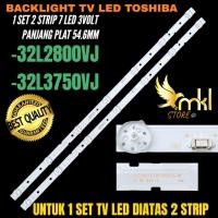 ราคา TOSHIBA 32 INCH LED TV BACKLIGHT 32L2800VJ-32L3750VJ TOSHIBA LED TV BACKLIGHT (40959268447)