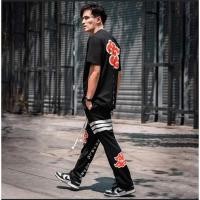 ราคา กางเกงลายเมฆแดงแสงอุษา แถบหนังผ้าวอม (23820714721)