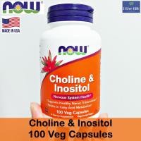 ราคา อิโนซิทอล Choline 250mg & Inositol 250 mg 100 Capsules - Now Foods (3148359977)