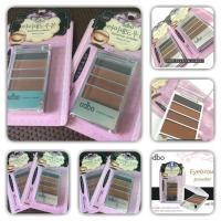 ราคา ODBO Eyebrow Powder ที่เขียนคิ้วเนื้อฝุ่น 4สี ใน 1 ตลับ (444697333)