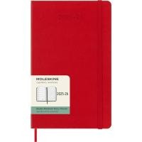 ราคา Moleskine 2025 ไดอารี่รายสัปดาห์ 18 เดือน ขนาดใหญ่ (13ซม. x 21ซม.) ปกแข็ง สีแดง เหมาะสําหรับการวางแผนการจัดตารางของคุณ! (43665638828)