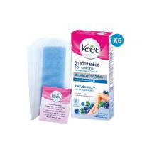 ราคา [Gift] Veet วีท Cream แผ่นแว็กซ์กำจัดขน Wax strips Shea สูตรอัลมอนด์ ออยด์และวิตามินอี x6(สินค้าสมนาคุณงดจำหน่าย) (28409150042)