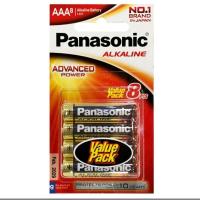 ราคา ถ่าน Panasonic alkaline 1.5V ของแท้ แพค 8 ก้อน(เลือก AA หรือ AAA) (7592189157)