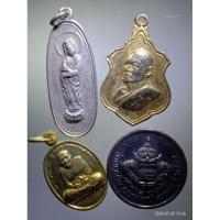 ราคา Antig Plus 1150 เหรียญเจ้าแม่กวนอิมหลังเรียบ + หลวงปู่ทวดรูปไข่เล็ก + เหรียญกะไหล่ทองหลวงพ่อแพ + เหรียญพญาราหู (25234066084)