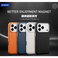 ราคา ซองหนังพรีเมี่ยม X-Level รองรับการชาร์จสําหรับ iPhone 17 Pro Max Better Al Luxurious Class (29591439176)