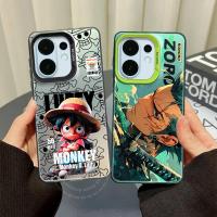 ราคา เคส Vivo V60 Case เคสกันกระแทก ลูฟี่ โซโร วันพีช อะนิเมะ เคลือบด้าน เคสโทรศัพท์แข็ง (26190260322)