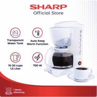 ราคา SHARP HM-80L(W) เครื่องชงกาแฟ LIBRE Series 1.5 ลิตร (25242077698)