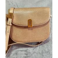 ราคา Yves Saint Laurent YSL logo metal fittings small crossbody bag ของแท้ กระเป๋ามือสอง แบรนด์เนม สะพายข้าง วินเทจ (19429173445)