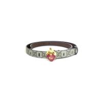 ราคา เข็มขัด Gucci Thin belt with Strawberry buckle sz 85 34 new ของใหม่ แท้ 100% (18477078202)