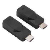 ราคา ตัวแปลงพ็อตแลนเป็นพ็อตHDMI 60 เมตร (HDMI to Lan Extender 60M) (25361238904)