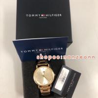 ราคา ถูกที่สุด มือ1 แท้% TOMMY HILFIGER WOMEN'S WATCH GOLD TONE STAINLESS STEEL รุ่น 1781900 (5014609504)