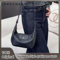 ราคา LONGCHAMP ลองแชมป์ ใหม่ผู้หญิงมือถือเกี๊ยวหนังวัว/หนังแกะกล่องอาหารกลางวันถุงเต้าหู้กระเป๋าจัดเลี้ยงกระเป๋าสะพายกระเป๋าสะพายข้างฟรีสายสะพาย (44271992707)