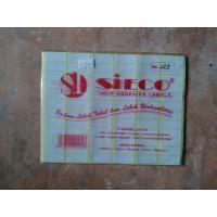 ราคา ป้ายสติ๊กเกอร์ป้ายราคา ซีโก้ เลขที่. 123 (ราคาต่อแพ็ค) (40455741129)