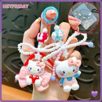 ราคา จี้ห้อยโทรศัพท์ HEYFRIDAY, พวงกุญแจการ์ตูน Sanrio, จี้ห้อยกระเป๋าลูกปัด Hello Kitty Bow (27140602273)