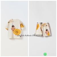 ราคา [ซาร่า] ชุดผ้าฝ้ายสีขาวน้ํานมทรงสตอเบอรี่+สัปปะรด (25345987671)