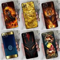 ราคา เคส Oppo A16k พิมพ์ลายภาพมังกรทองของสันติภาพและโชค (42158615649)