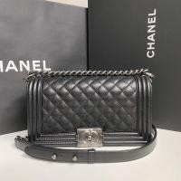 ราคา New chanel boy10 caviar rhw microchip (16489492401)