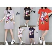 ราคา เดรสมิกกี้เม้าส์ปักเลื่อม (962961537)