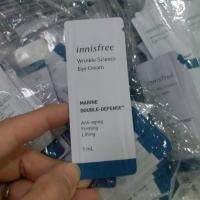 ราคา (ขั้นต่ำ10ซองคละได้)innisfree wrinkle science eye cream 1ml (4336373665)