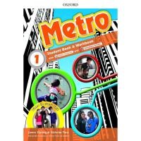 ราคา Bundanjai (หนังสือ) Metro 1 : Student Book and Workbook Pack (P) (25658620115)