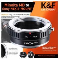 ราคา KNF Concept อะแดปเตอร์เมาท์เลนส์ Minolta MD เป็น Sony Nex E-Mount (40472666925)