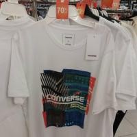 ราคา CONVERSE เสื้อยืดคอนเวิร์สของแท้ (15627742197)