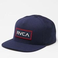 ราคา RVCA RECTANGLE SNAPBACK HAT Midnight (23973477555)
