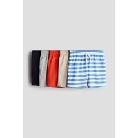 ราคา H&M Boy 5-pack cotton jersey shorts 0854711_5 (27667523229)