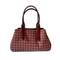 ราคา Nine West ️กระเป๋าถือสีแดง กระเป๋ามือสอง (26919230155)