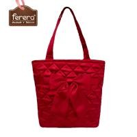 ราคา กระเป๋าผ้าซาตินสะพายไหล่สาย แบรนด์ FERERA(เฟอเรร่า) (7743695517)