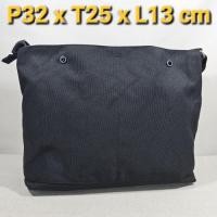 ราคา Anello original shoulder sling crossbody canvas bag สีดําพร้อมกระเป๋าใบเล็กกระเป๋าใส่เหรียญ unisex (42905806261)