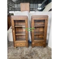 ราคา ตู้โชว์ไม้สักแท้กระจก (22565854643)