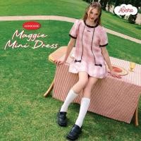 ราคา ADORE2112 AOM10006 : MAGGIE MINI DRESS เดรสสีชมพู เดรสคู่แม่ลูก ชุดคู่แม่ลูก เดรสออกงาน (29470782766)