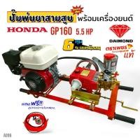 ราคา (A096) เครื่องพ่นยา 3 สูบตราเพชร TS-25S พร้อมเครื่องยนต์ HONDA GP160 (23642524426)
