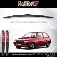 ราคา ที่ปัดน้ําฝนไฮบริดคู่สําหรับ Toyota Starlet 16" & 16" Raiton (41222700804)