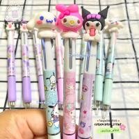 ราคา ️ ปากกาลูกลื่น 3 สี เขียนดีมาก ด้ามจับนิ่ม ถนัดมือ (มี3สี น้ำเงิน, แดง, ดำ) หัวการ์ตูน น่ารัก สามารถเลือกได้ค่ะ (25380062007)