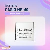 ราคา [ประกัน 1 ปี] Camera Battery แบตเตอรี่กล้อง CASIO CNP-40 (sku 0046) (25057094746)