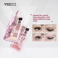 ราคา VEECCI Eleven-Color Eyeshadow Palette Ribbon Fantasy Lasting Eyeshadow Highlight Blush Comprehensive Palette (41607709214)