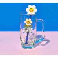 ราคา [Glasslock X Wiggle Wiggle] HIGHBALL GLASS & MUDDLED SET- Smile We Love 410ml (24987557467)