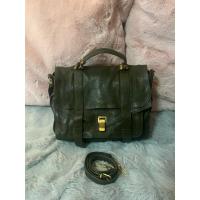 ราคา Proenza Schouler PS1 Large สีเขียว Olive Green สภาพยังสวย ไม่มีตำหนิหนัก (40205317298)